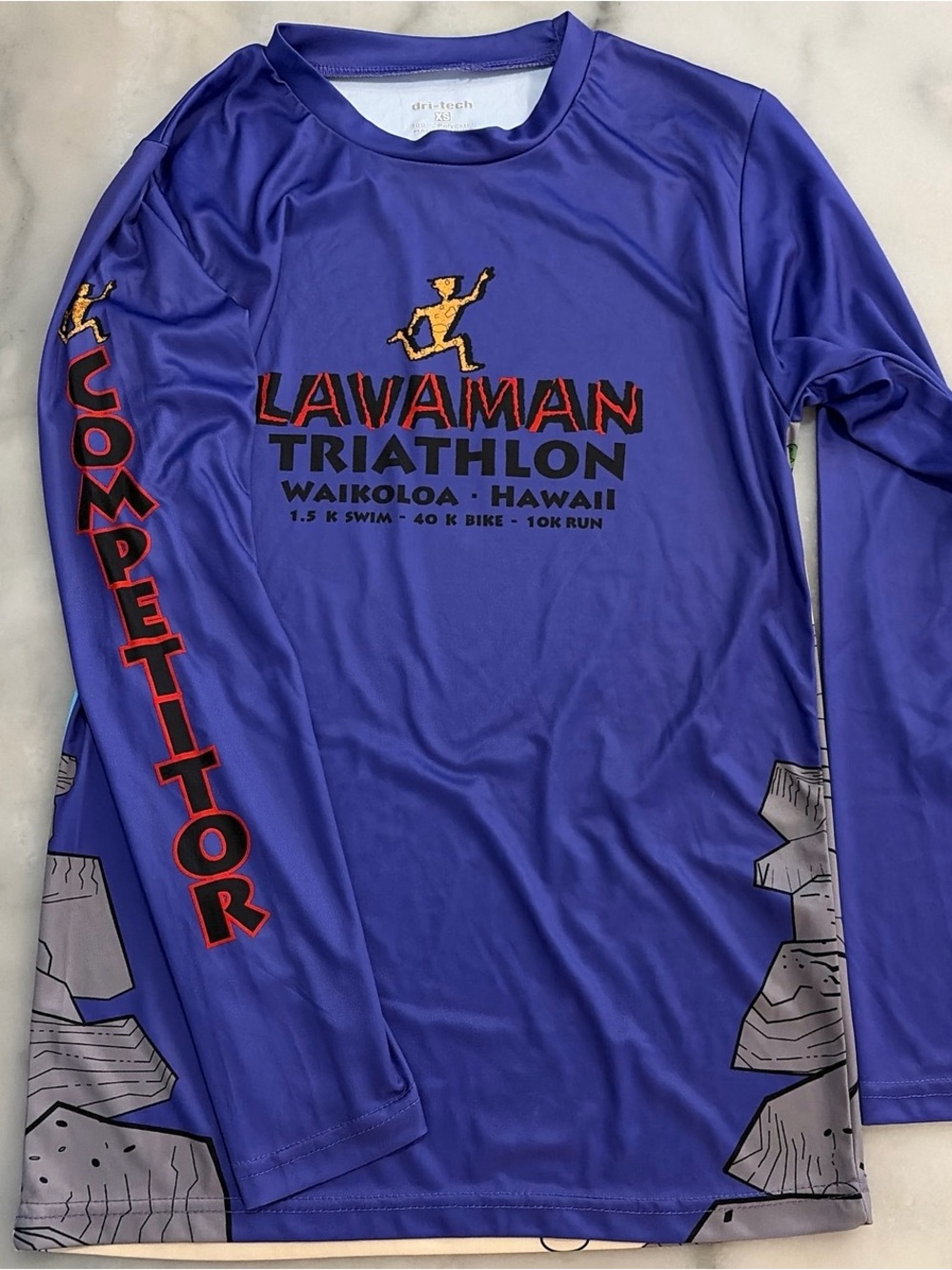 Triathlon Women's Long Sleeve Performance Tee - Purple